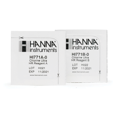 HI771-25 реагенти на загальний хлор, 25 тестів