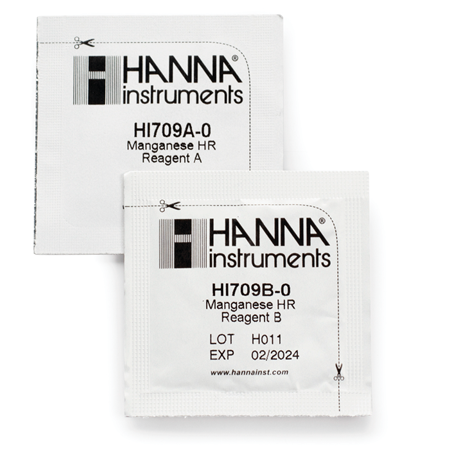 HI 709-25 реагенти на марганець, 25 тестів