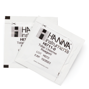 HI 711-25 реагенти на загальний хлор, 0-3.5 мг / л, 25 тестів