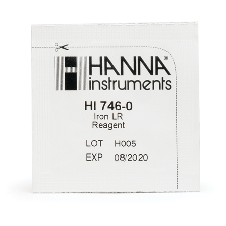 HI746-25 реагенти на залізо, 0-999 мкг / л, 25 тестів